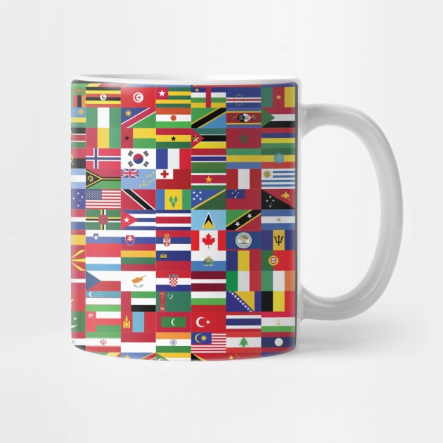 Flags of the world by Sabatico Designs